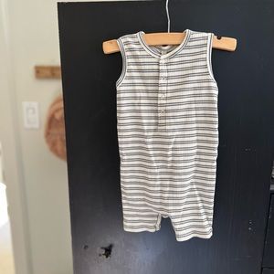Quincy Mae - Striped Romper